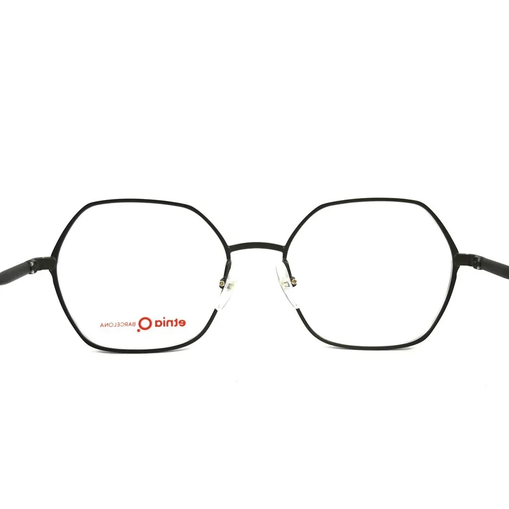 Etnia Barcelona Eyeglasses Frames EXEDRA GP Matte Dark Green Geometric 53-18-140